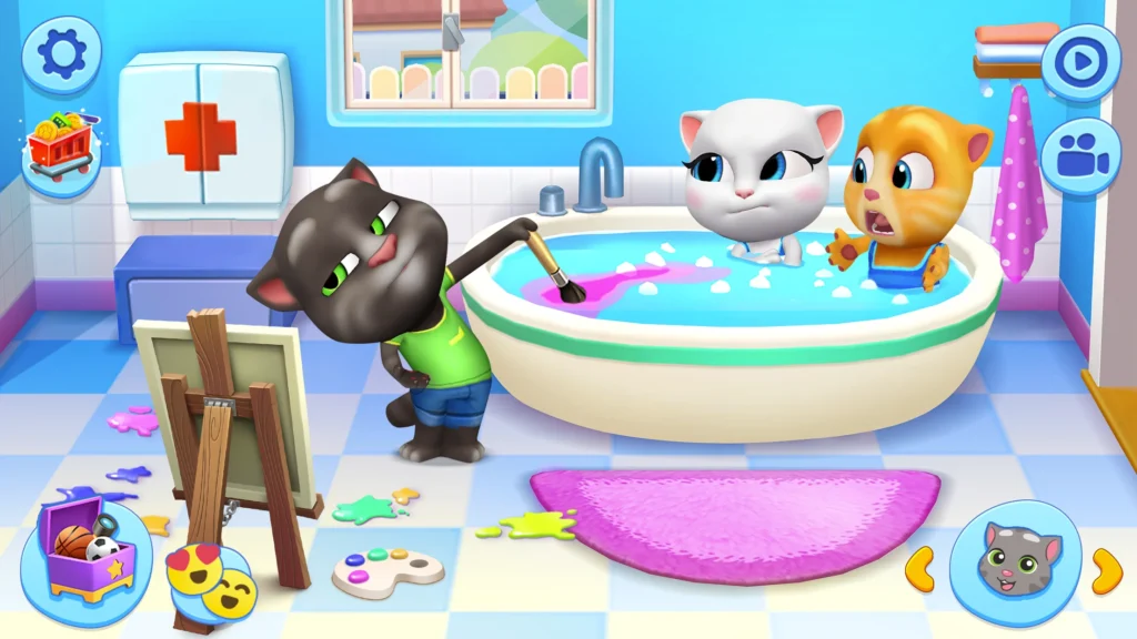 لعبة My Talking Tom Friends