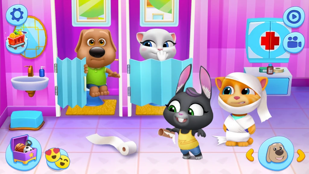 لعبة My Talking Tom Friends