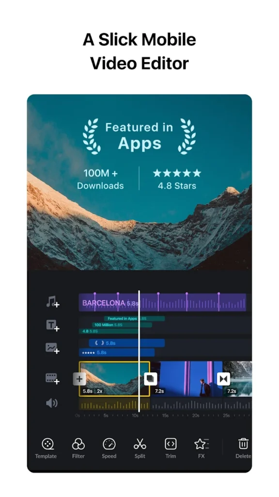 تطبيق VN Video Editor