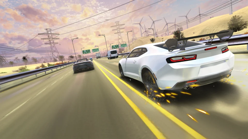 لعبة Traffic Driving Car Simulator